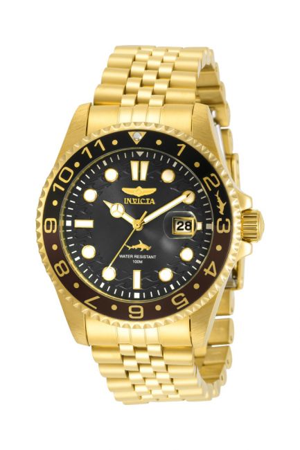 Invicta Pro Diver Men's Watch - 43mm, Gold (30622)