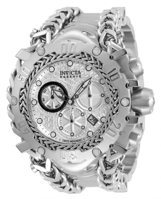 Invicta Reserve Gladiator Swiss Ronda Z60 Caliber Men's Watch - 55.25mm, Steel (34429)