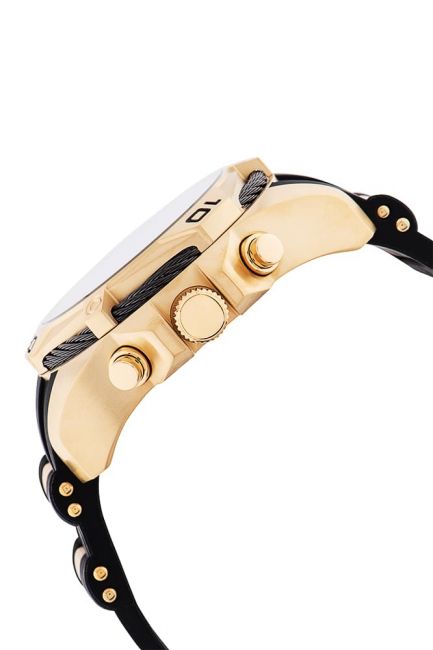 Invicta Bolt Men's Watch - 50mm, Gold, Black (34138)