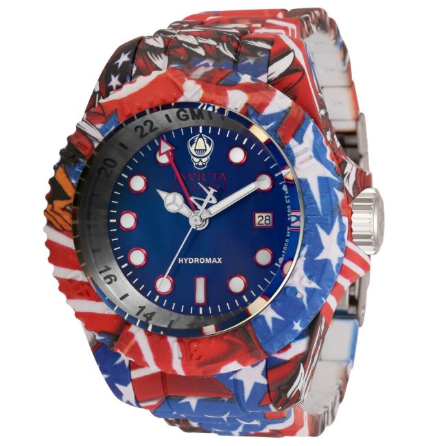 Invicta Reserve Hydromax Swiss Ronda 515.24H Caliber Men's Watch - 52mm, Steel, Aqua Plating (34650)