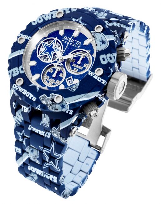 Invicta NFL Dallas Cowboys Automatic Grey Dial Mens Watch 33004