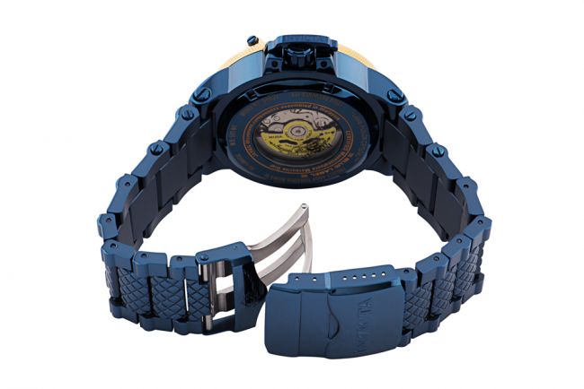 Invicta Subaqua Noma III 0.05 Carat Diamond Automatic Men's Watch w/  Meteorite Dial - 50mm, Dark Blue (35621)