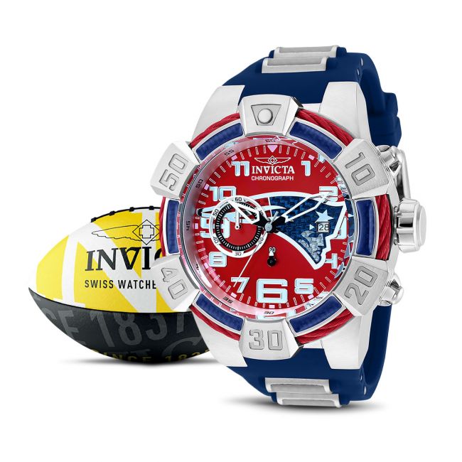 Invicta NFL New Orleans Saints Ivory Dial Men's Watch 35800