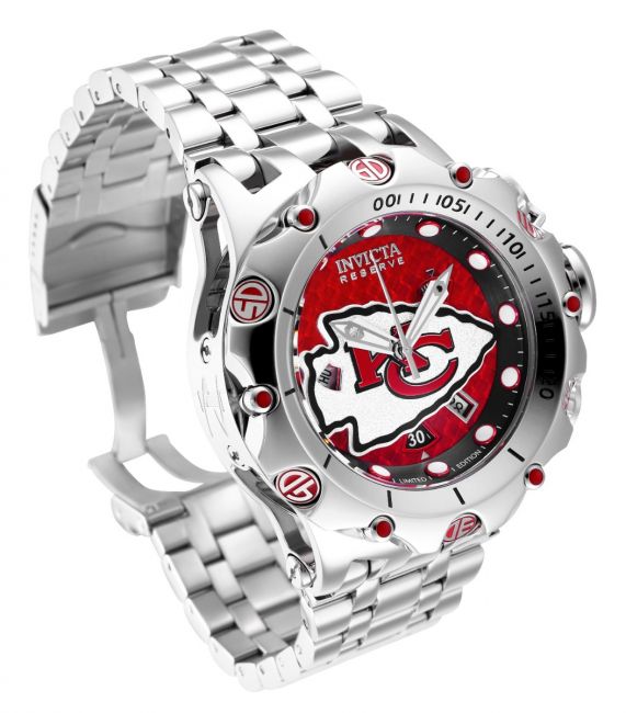 Invicta NFL Las Vegas Raiders Swiss Ronda Z60 Caliber Men's Watch - 51mm,  Steel (36149)