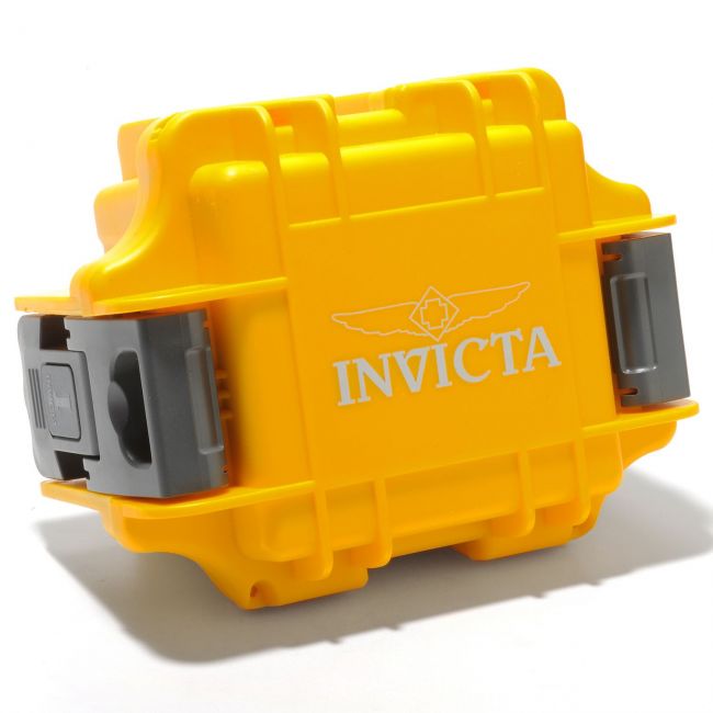 Invicta 1-Slot Dive Impact Watch Case, Yellow (DC1YEL)