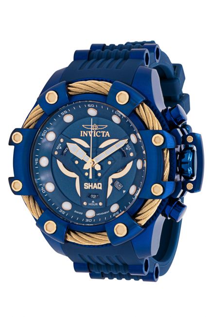 Invicta SHAQ Swiss Ronda 5030.D Caliber Men's Watch - 58mm, Blue (37026)