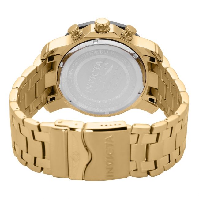 Invicta Pro Diver Men's Watch - 50mm, Gold (37725)