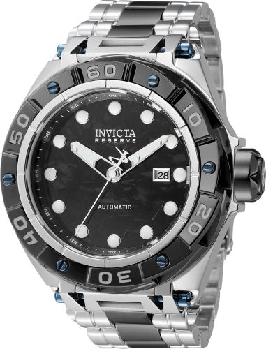 Invicta Reserve Ripsaw Automatic Men's Watch - 52.7mm, Steel, Black, Dark  Blue (38843)