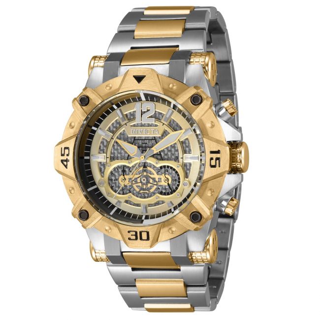 Invicta Aviator Men's Watch - 52mm, Steel, Gold (40172)