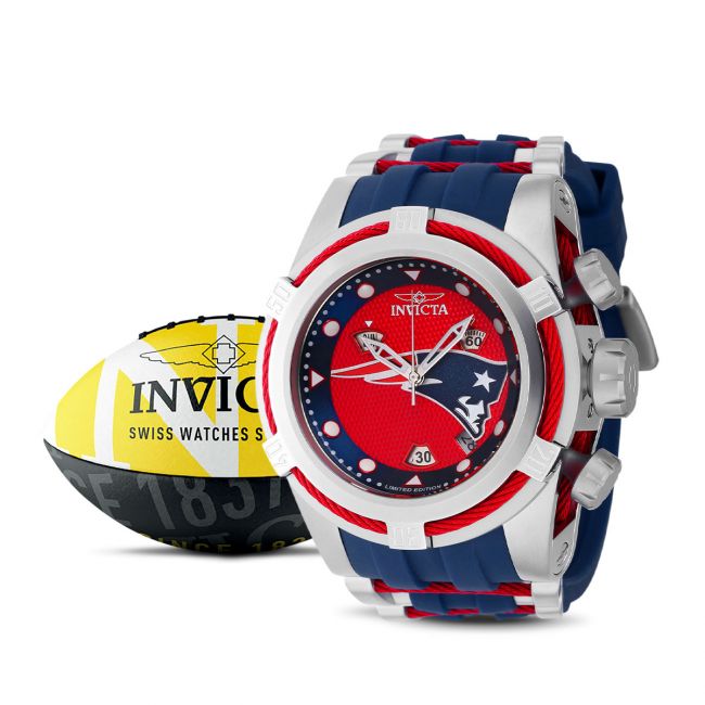 Invicta NFL Las Vegas Raiders Quartz Black Dial Men's Watch 41473