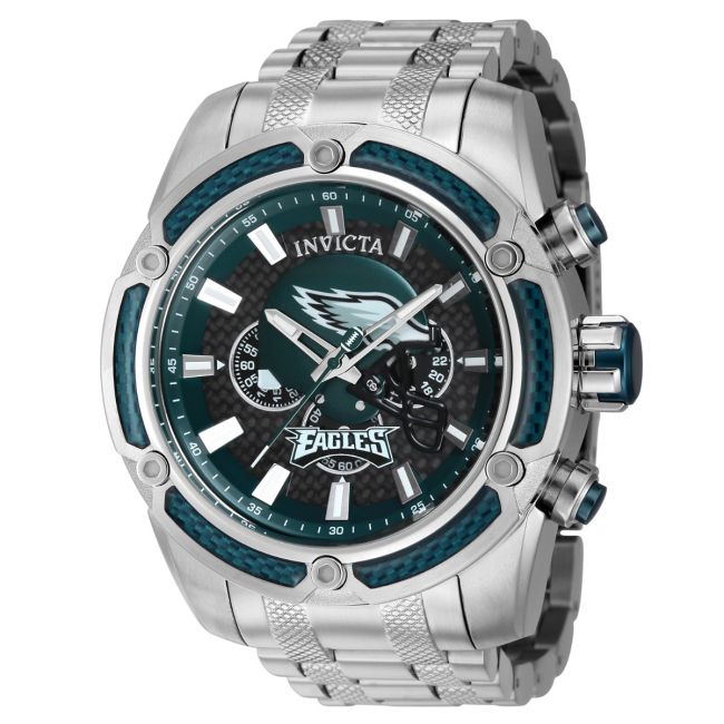 Invicta NFL Philadelphia Eagles Men's Watch - 52mm, Steel (41807)