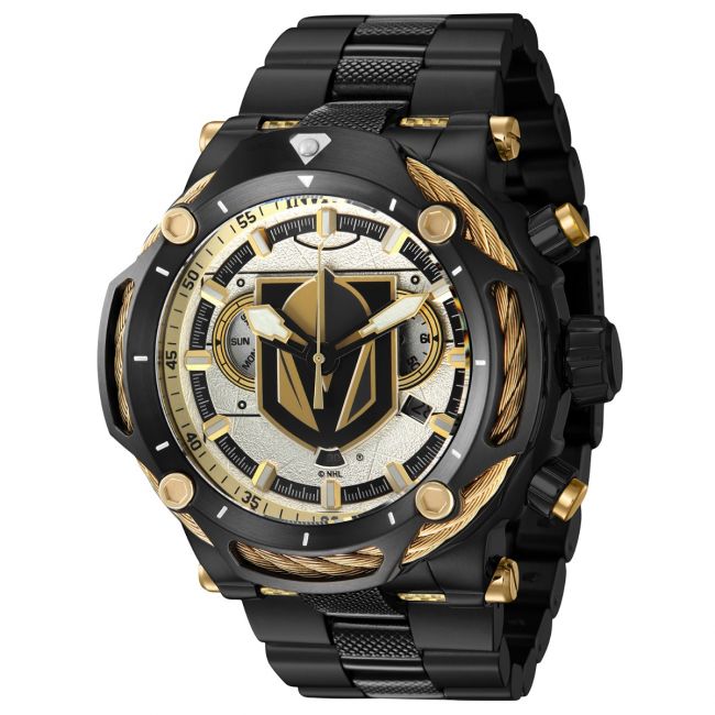 Invicta NFL Las Vegas Raiders Chronograph Black Dial Men's Watch 36176