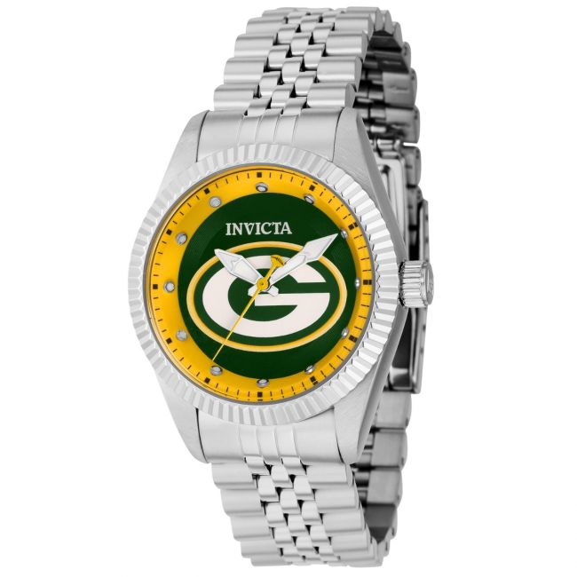 Invicta NFL Green Bay Packers Women's Watch - 36mm, Steel (42496)