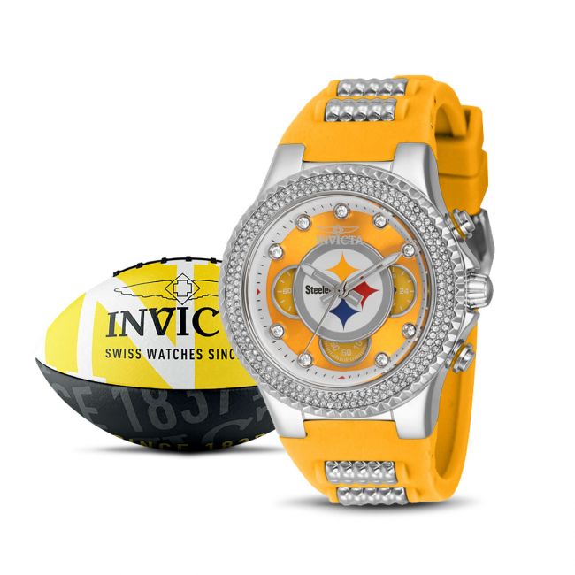 Pittsburgh Steelers Men's Sport Steel Watch