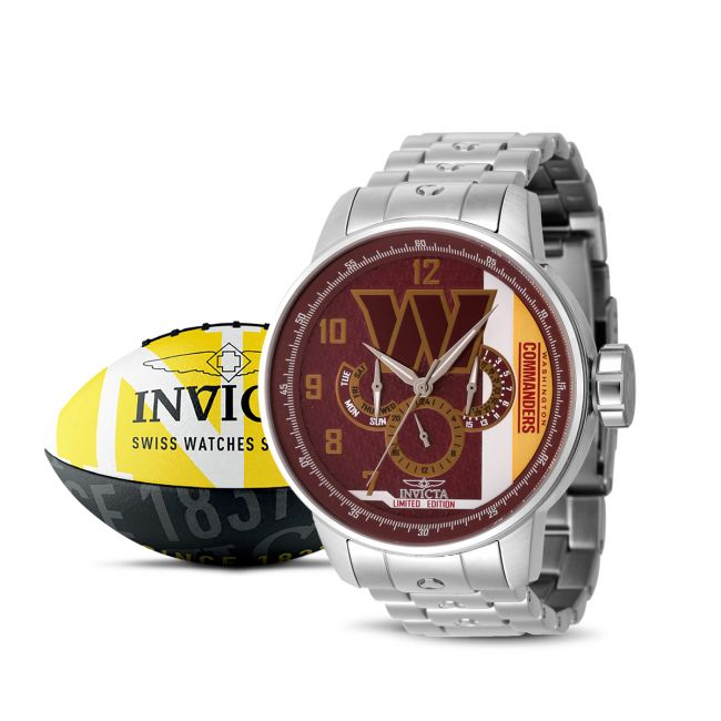 Invicta NFL - Washington Commanders 45132 Men's Quartz Watch - 48mm