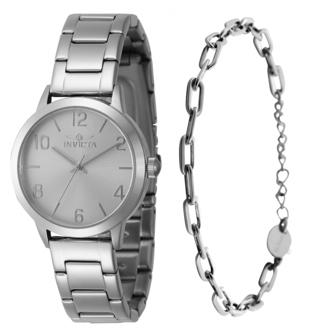 Invicta Wildflower Women's Watch - 34mm, Steel, With Bracelet  Set (47270)