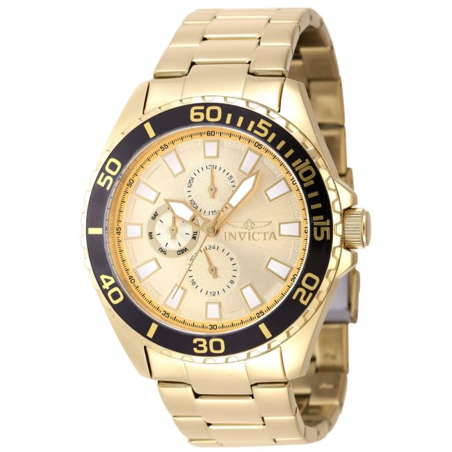 Invicta Pro Diver Men's Watch - 46mm, Gold (47577)