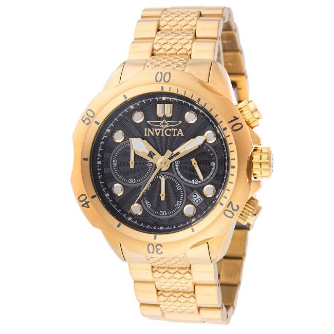 Invicta Venom Men's Watch - 46mm, Gold (47754)