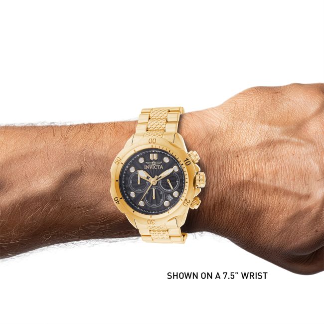 Invicta Venom Men's Watch - 46mm, Gold (47754)