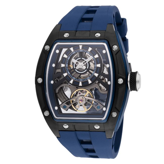 Invicta S1 Rally Torque Automatic Men's Watch w/ Skeleton Dial - 44mm, Blue (49036)
