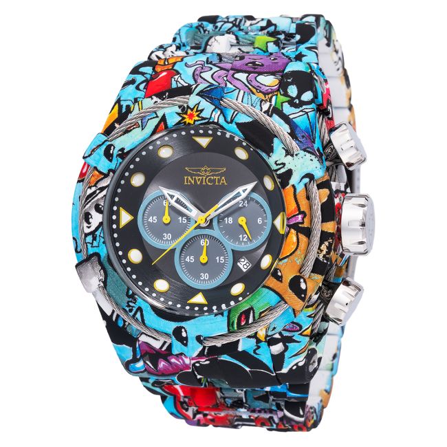 Invicta Bolt Men's Watch - 53mm, Aqua Plating, Steel (49138)