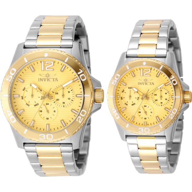 Invicta Celestial Women's & Men's Watch Set - 42mm & 34mm
