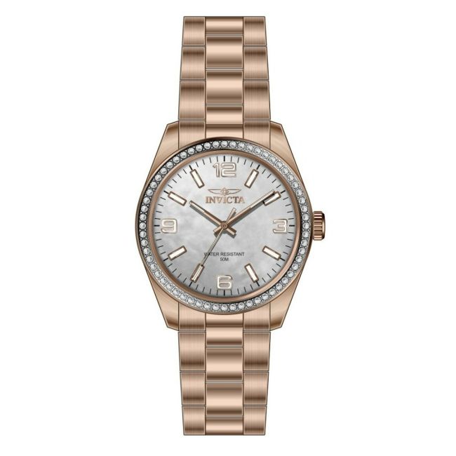 Invicta Specialty Unisex Watch w/ Mother of Pearl Dial - 38mm, Rose Gold (50136)