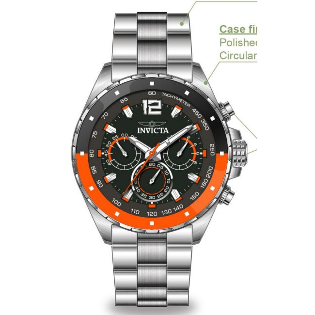 Invicta Speedway Men's Watch - 44mm, Steel (50361)