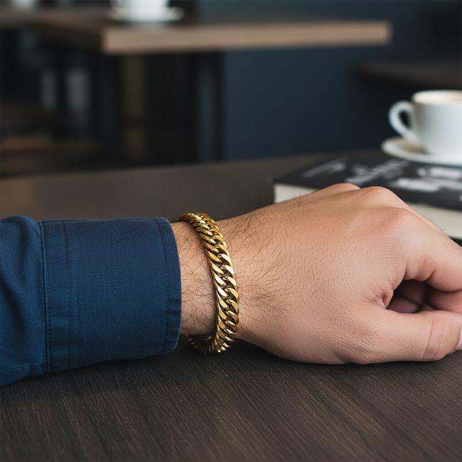 Invicta Elements Men's Bracelet, Gold (80802)