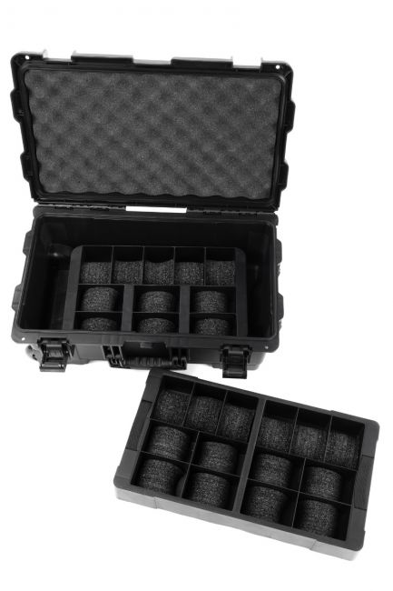 Invicta 25-Slot Dive Rolling Watch Case, Black (DC25BLK)