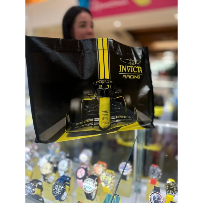 Invicta Tote Bag, Racing Print (IPM001-12)