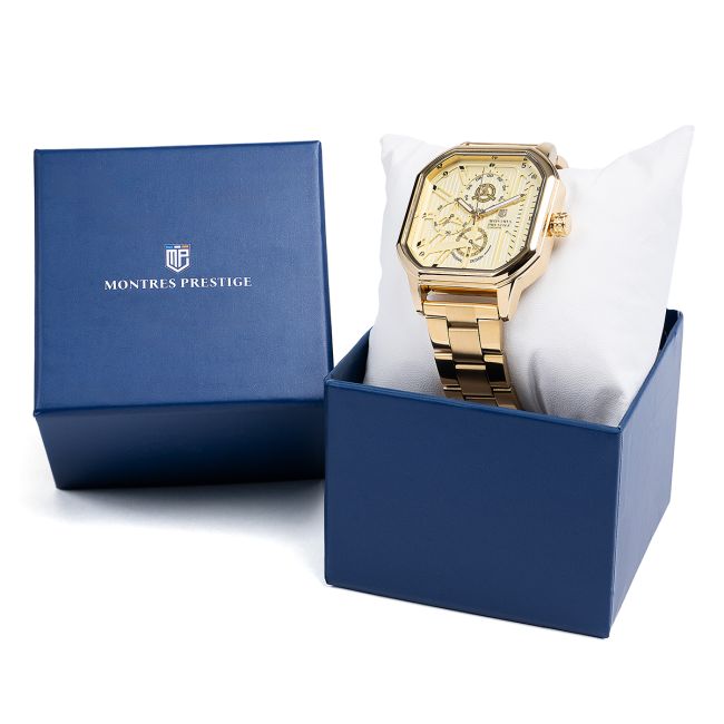 Montres Prestige X Invicta Men's Watch - 42mm, Gold (MPW-0103)
