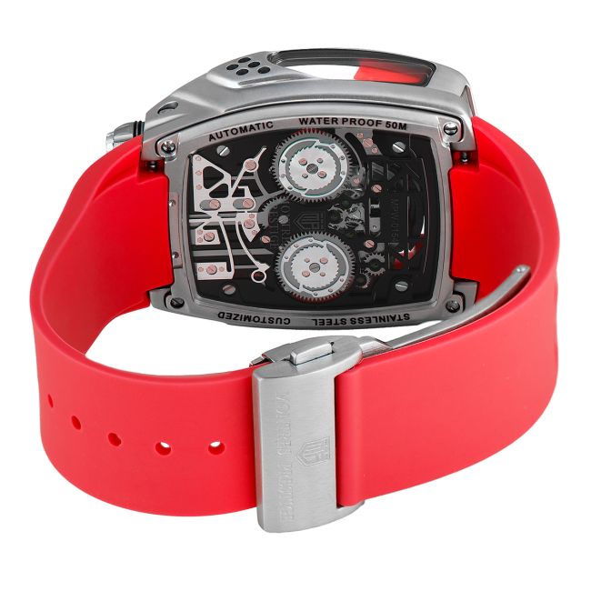 Montres Prestige X Invicta Automatic Men's Watch - 44mm, Red (MPW-0161)