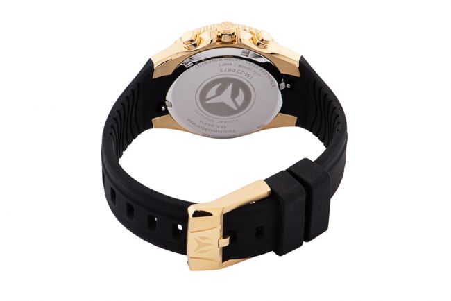 TechnoMarine Manta Sea Unisex Watch w/ Mother of Pearl Dial - 40mm, Black (TM-220073)