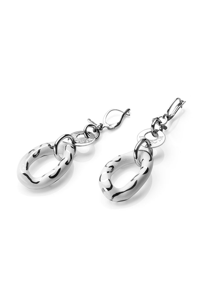 INVICTA Jewelry ALOYSIUS Earrings None 10.4 Silver 925 and Ceramic Rhodium+White+Platinum - Model J0114