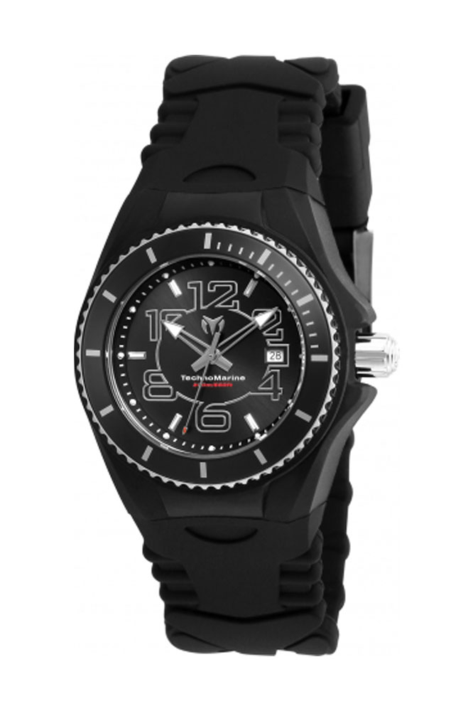 TechnoMarine Cruise JellyFish 34mm watch with Black dial 585 Quartz - Model TM-115126