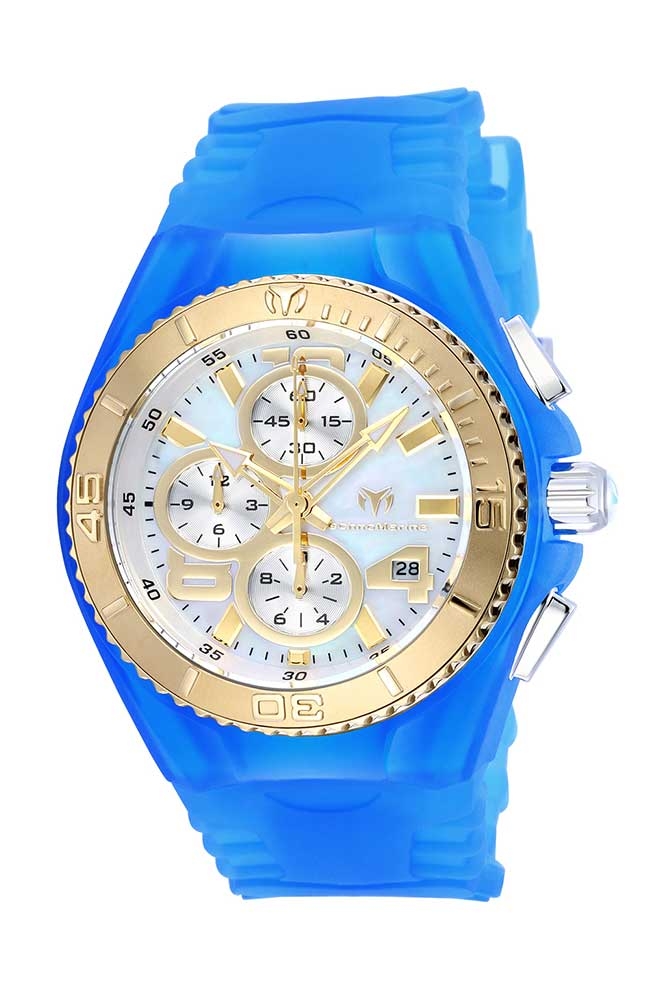TechnoMarine Cruise JellyFish 40mm watch with Gold + White dial OS60 Quartz - Model 115266