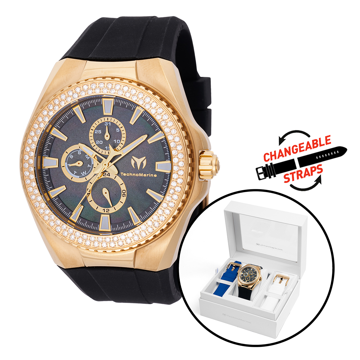TechnoMarine California Men's Watch (Mod: TM-124025) | Invicta Watches