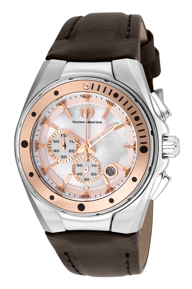 Technomarine Manta Ray Womens 40mm Stainless Steel Case Mother of Pearl Dial - Model TM-216003