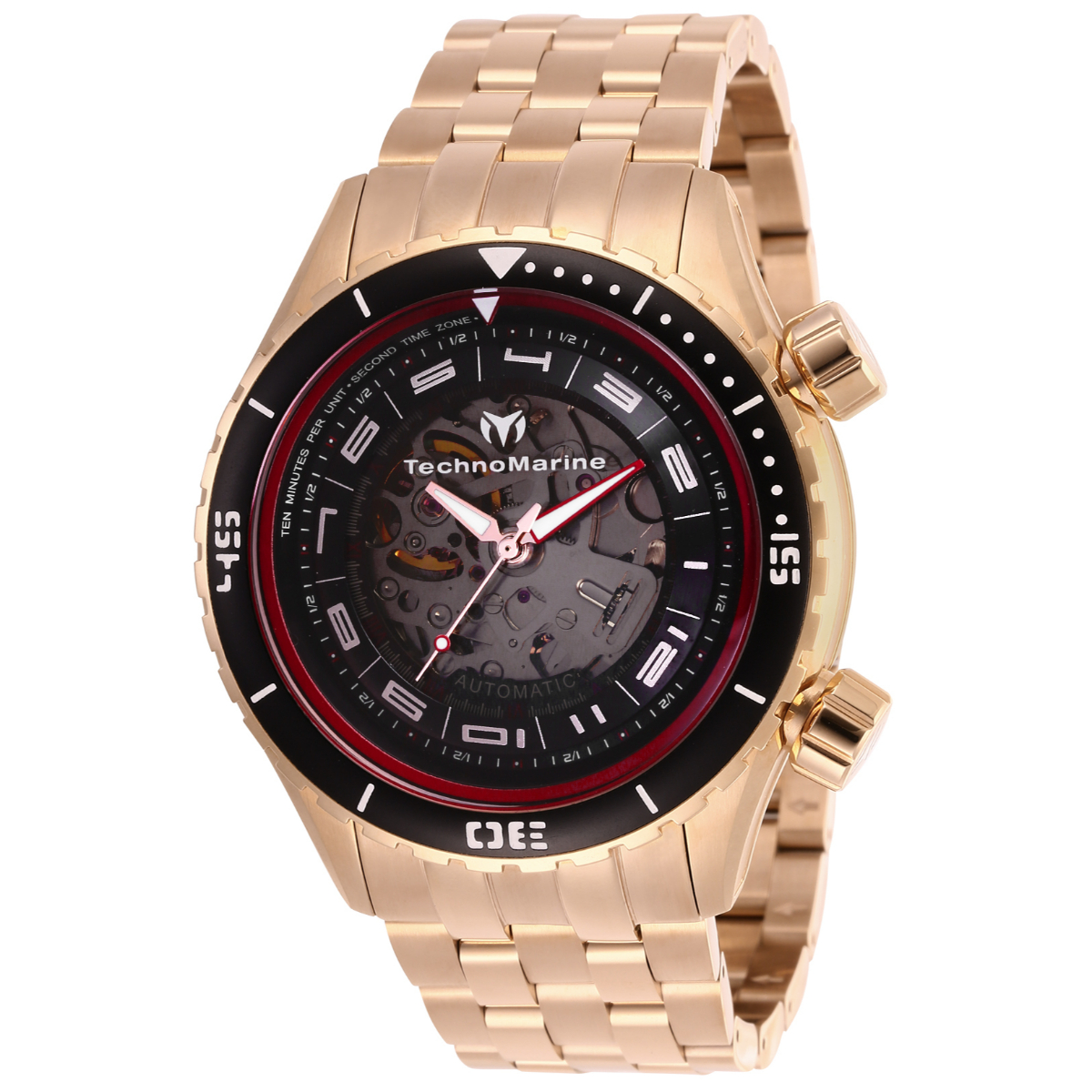 TechnoMarine Dual Zone Mechanical Men's Watches (Mod: TM-218013