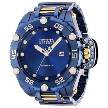 Invicta Flying Fox popular Men's Watch - 52.5mm, Gold, Black, Dark Blue New in Box