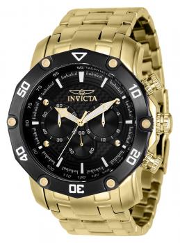Invicta Aviator Men's Watch - 50.5mm. Steel. Gold (28120)