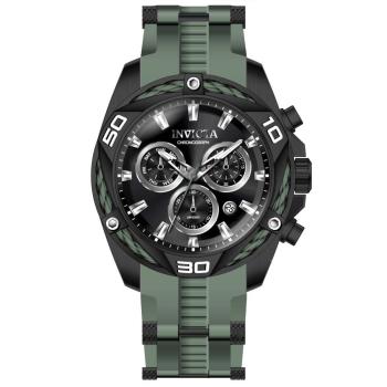 グリーン☆Revolutionモデル INVICTA Lupah 45437 Lupah model 45437