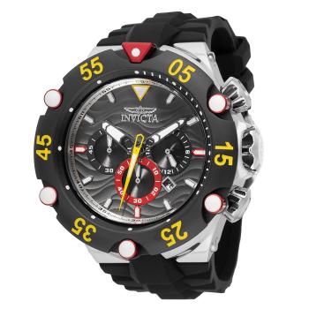 Invicta S1 Rally Diablo Men's Watch - 53mm, Black, White (37795)
