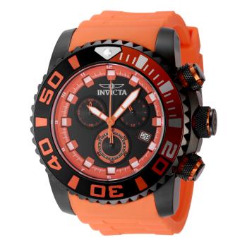 Invicta Bolt Men's Watch - 50mm, Black, Orange (43760)