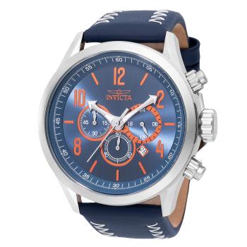 Invicta Bolt Men's Watch - 50mm, Black, Orange (43760)