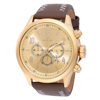 Invicta Bolt Men's Watch - 50mm, White, Brown (49194)