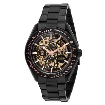 Invicta Objet D Art Automatic Men's Watch w/ Skeleton Dial - 42mm, Black (69127)