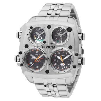 Invicta Aviator ZULU TIME Men's Watch - 50mm, Gold (49604)