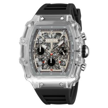 Activa X Invicta Men's Watch w/ Skeleton Dial - 44.3mm, Black (ACW2305-007)
